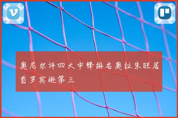 奥尼尔评四大中锋排名奥拉朱旺居首罗宾逊第三