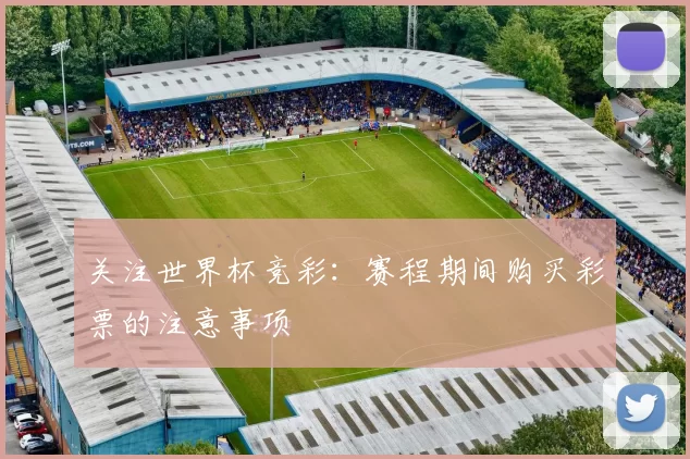 关注世界杯竞彩：赛程期间购买彩票的注意事项